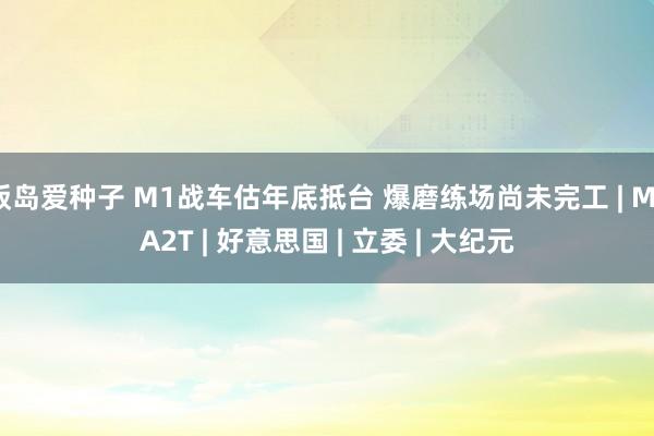 饭岛爱种子 M1战车估年底抵台 爆磨练场尚未完工 | M1A2T | 好意思国 | 立委 | 大纪元